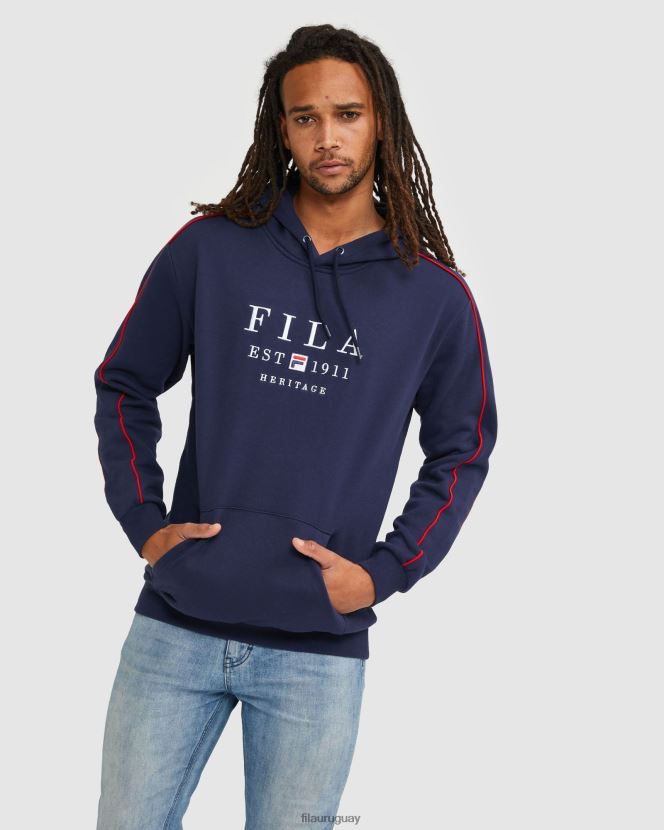 nueva marina FILA nueva sudadera fila unisex en color azul marino 6L8PR22592