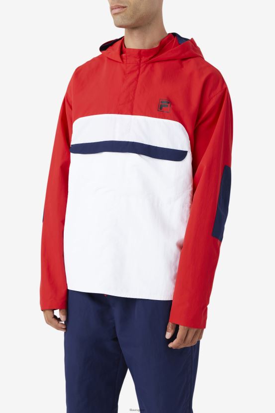 rojo FILA anorak fila bevans park rojo 6L8PR2881