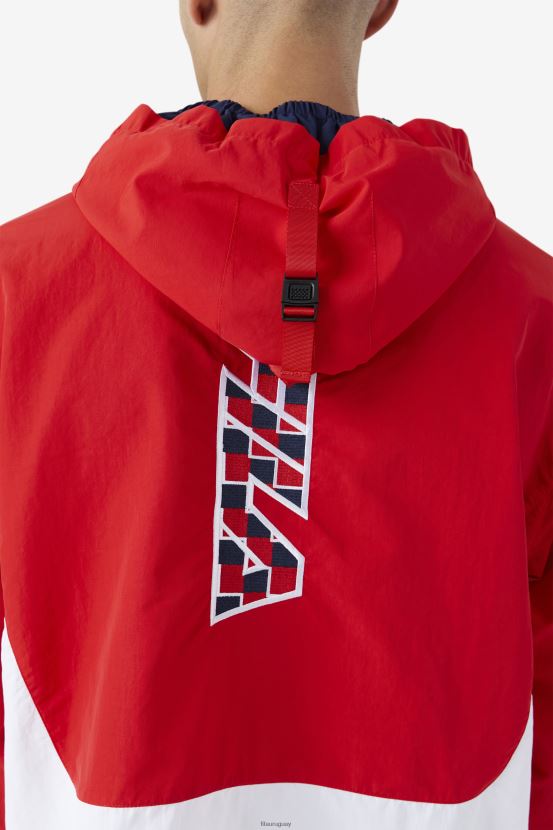 rojo FILA anorak fila bevans park rojo 6L8PR2881