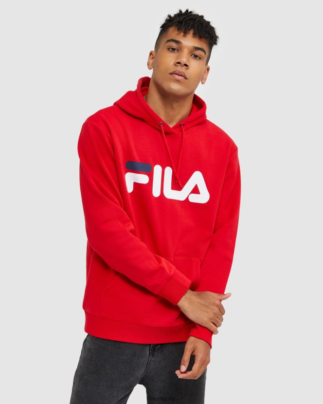 rojo FILA sudadera fila roja clasica unisex 6L8PR22458