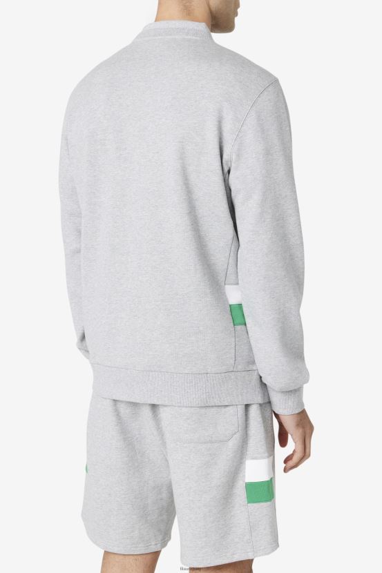gris claro/gominola/blanco FILA sudadera ameh gris claro/jelly bean/blanco fila 6L8PR2467