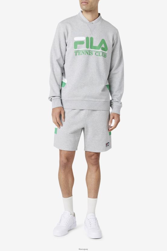 gris claro/gominola/blanco FILA sudadera ameh gris claro/jelly bean/blanco fila 6L8PR2467