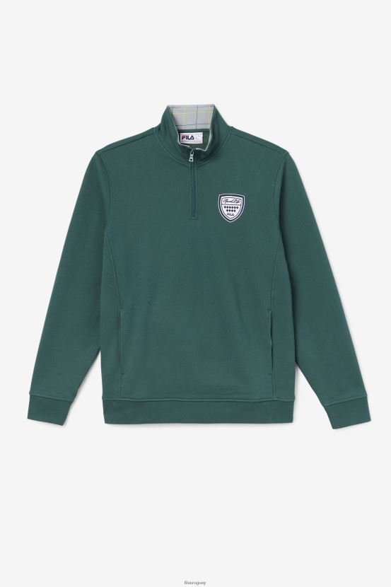 insecto/piedra de junio FILA sudadera fila 1/4 con cremallera nima june bug/stone 6L8PR2546