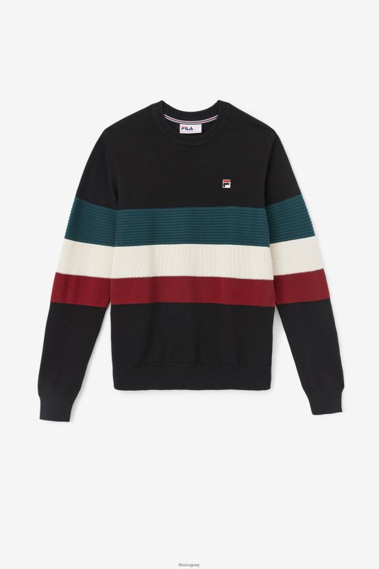 negro/insecto de junio/blanco FILA suéter willkie fila negro/june bug/blanco 6L8PR2230