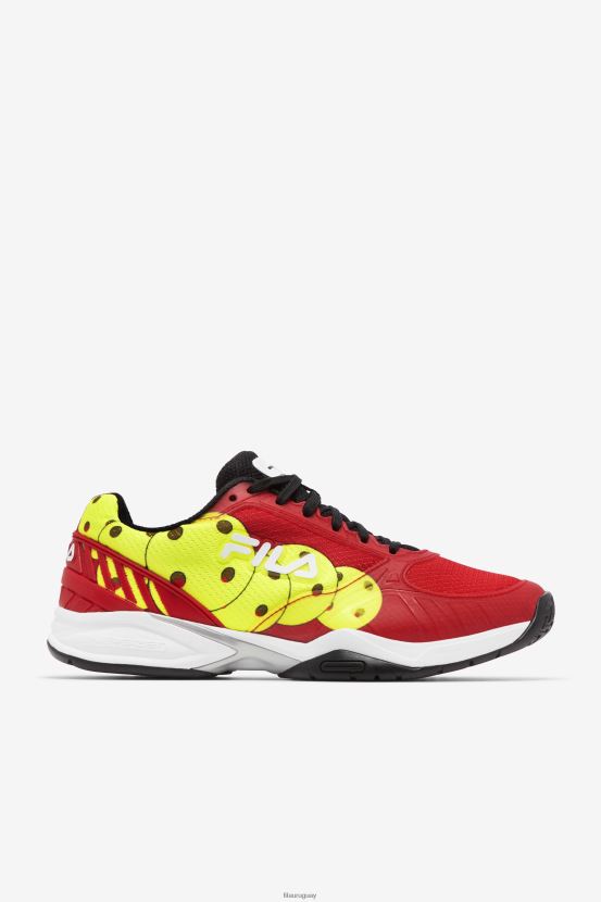 rojo/negro/amarillo FILA fila volleyzone hombre rojo/negro/amarillo 6L8PR21128