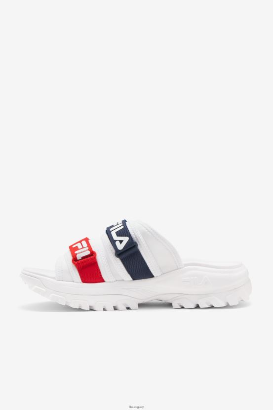 blanco/azul marino/rojo FILA chanclas de exterior para hombre fila blanco/azul marino/rojo 6L8PR2188