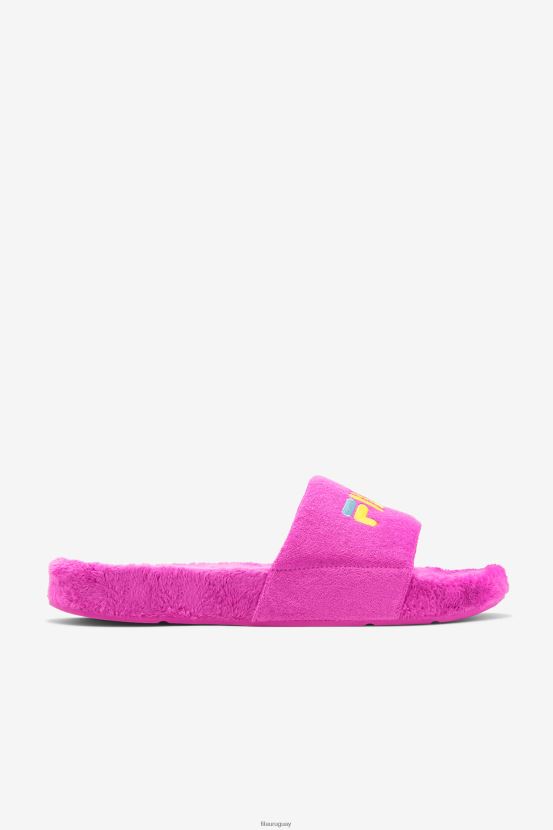 morado/amarillo/petit four FILA chanclas terry drifter fila violeta/amarillo/petit four 6L8PR2206