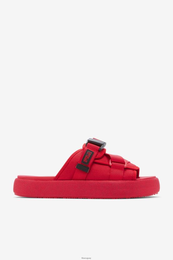 negro rojo FILA chanclas atlas para hombre fila rojo/negro 6L8PR2200