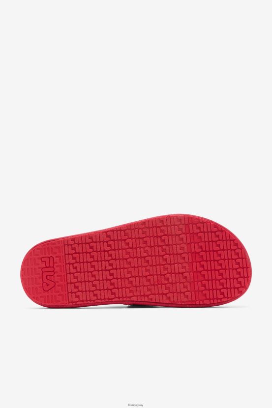 negro rojo FILA chanclas atlas para hombre fila rojo/negro 6L8PR2200