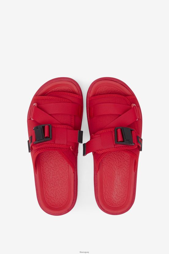negro rojo FILA chanclas atlas para hombre fila rojo/negro 6L8PR2200