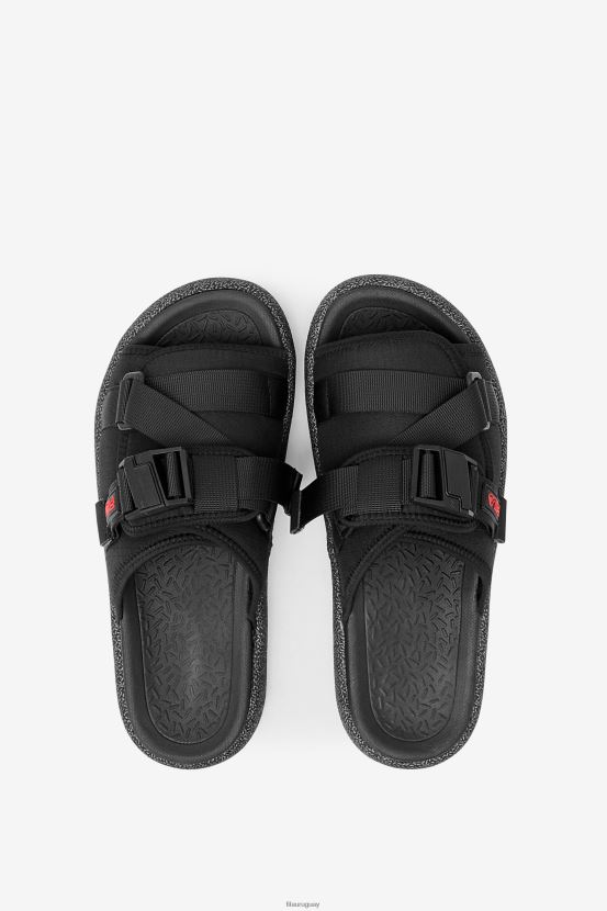 negro/rojo FILA chanclas fila atlas para hombre negro/rojo 6L8PR2199