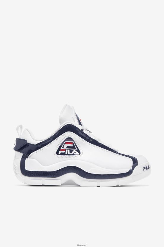 blanco/azul marino/rojo FILA fila blanco/azul marino/rojo Grant Hill 2 Low x 2pac '96 reedición 6L8PR24