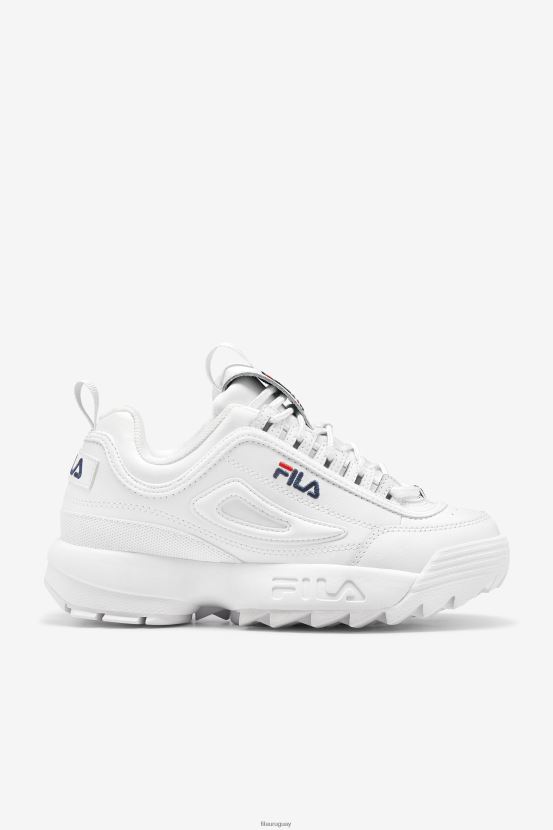 blanco/azul marino/rojo FILA fila disruptor 2 premium blanco/azul marino/rojo hombre 6L8PR2130