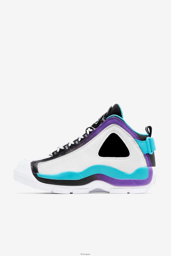 blanco/azul/morado FILA fila Grant Hill 2 para hombre blanco/azul/púrpura 6L8PR29