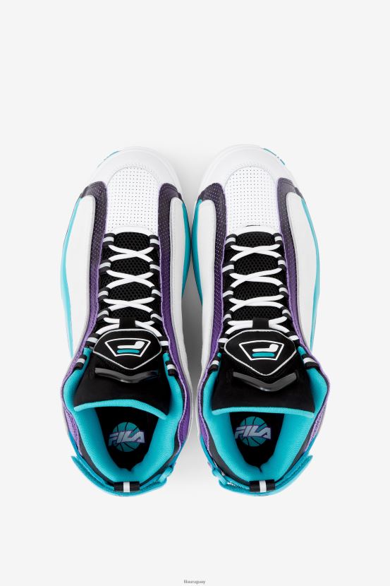 blanco/azul/morado FILA fila Grant Hill 2 para hombre blanco/azul/púrpura 6L8PR29
