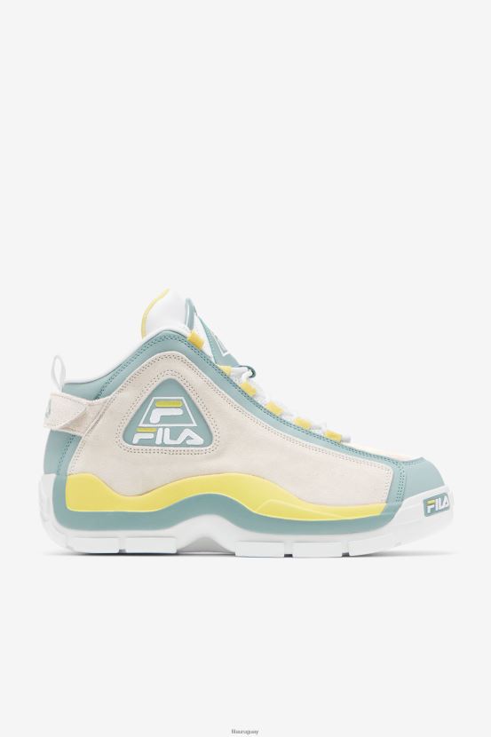 blanco/garceta/niebla gris FILA fila Grant Hill 2 para hombre blanco/egret/gris niebla 6L8PR217