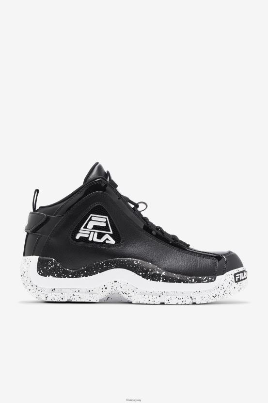 blanco negro FILA fila Grant Hill 2 Hombre Negras/Blancas 6L8PR2102