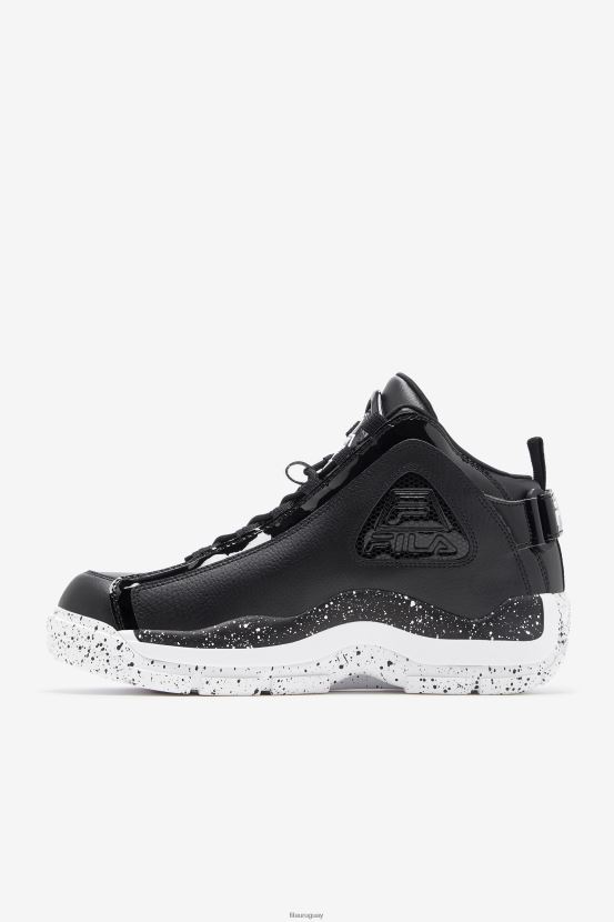 blanco negro FILA fila Grant Hill 2 Hombre Negras/Blancas 6L8PR2102