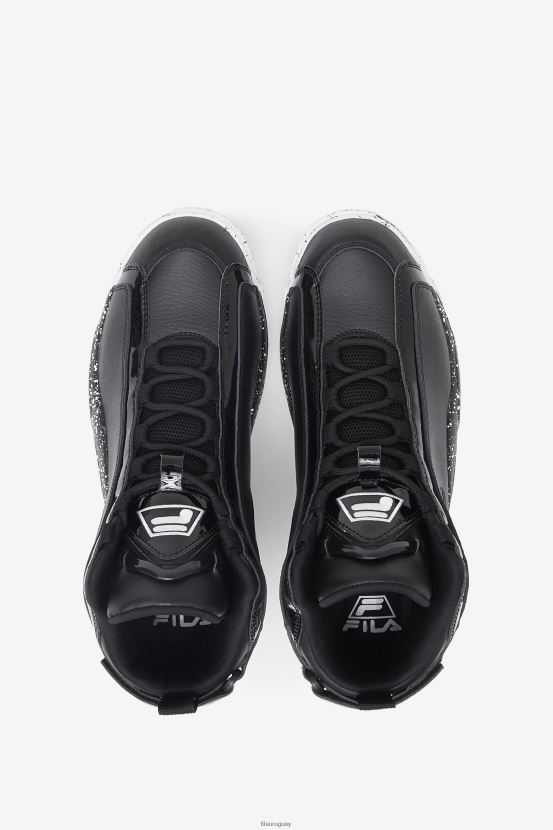 blanco negro FILA fila Grant Hill 2 Hombre Negras/Blancas 6L8PR2102