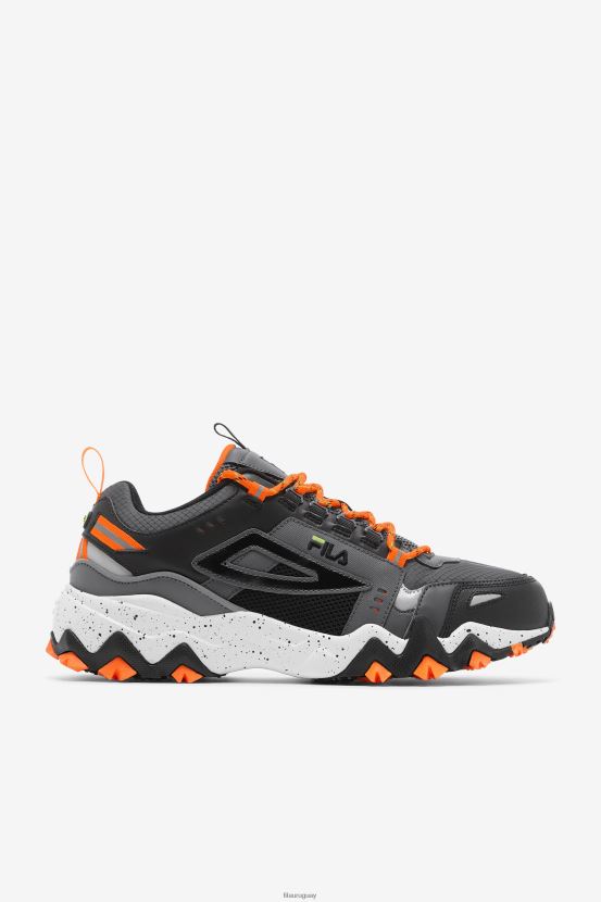castlerock/negro/naranja FILA fila oakmont tr castlerock/negro/naranja para hombre 6L8PR267