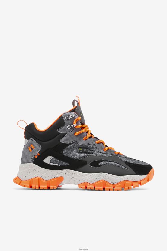 castlerock/negro/naranja FILA hombre ray tracer tr 2 mid fila castlerock/black/orange 6L8PR292