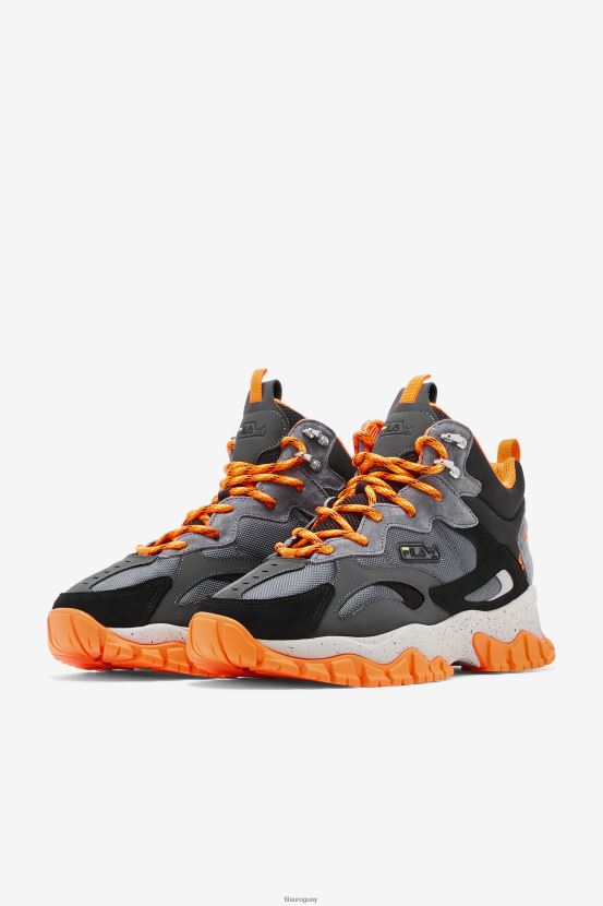 castlerock/negro/naranja FILA hombre ray tracer tr 2 mid fila castlerock/black/orange 6L8PR292