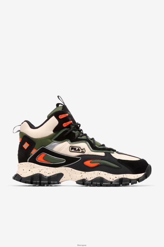cebollino/negro/crudo FILA hombre ray tracer tr 2 mid fila chive/black/ecru 6L8PR2164