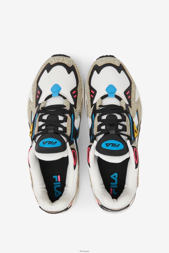 gardenia/cemento/negro FILA fila gardenia/cemento/negro hombre archive rjv 6L8PR294