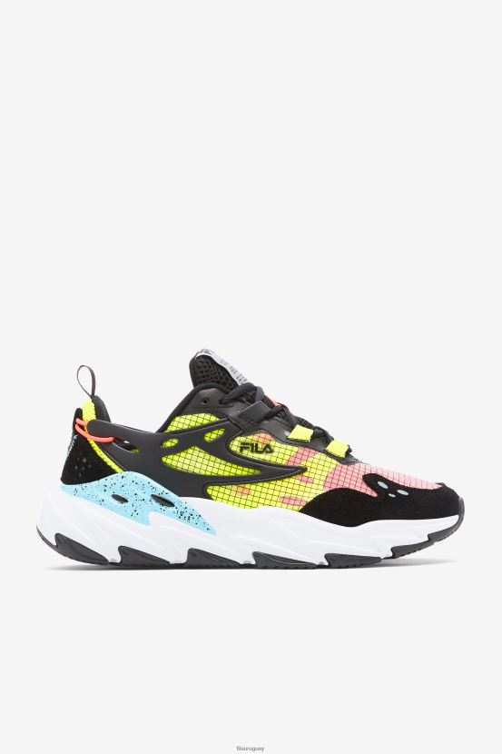 negro/blanco/amarillo FILA fila tracer evo hombre negro/blanco/amarillo 6L8PR270
