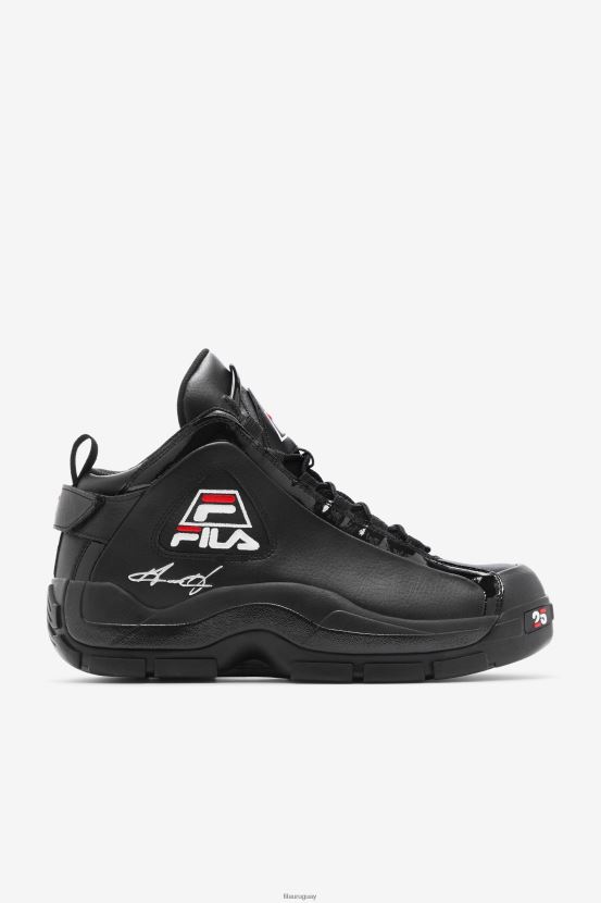 negro/blanco/rojo FILA fila Grant Hill 2 edición 25 aniversario para hombre negro/blanco/rojo 6L8PR297