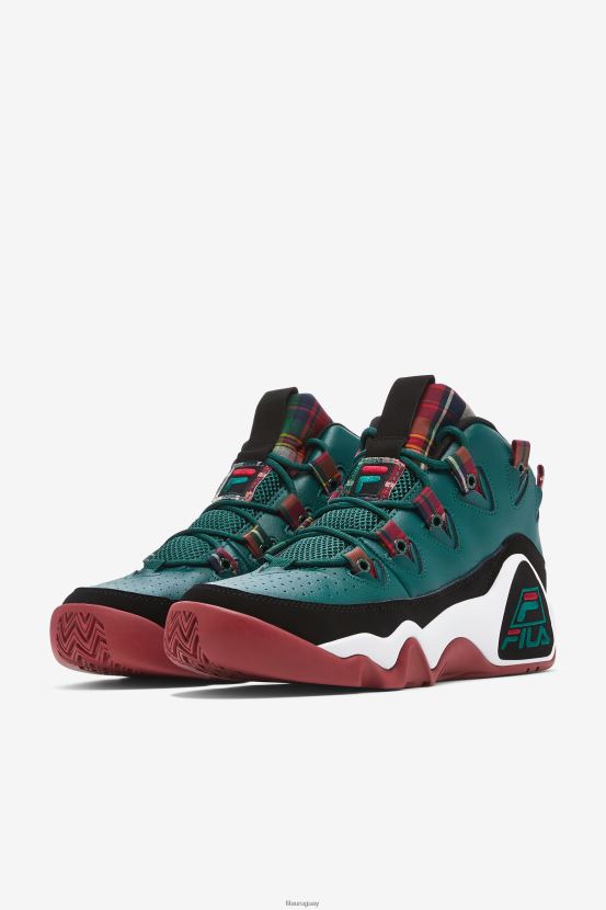 negro/insecto de junio/blanco FILA zapatillas fila Grant Hill 1 para hombre negras/june bug/blancas 6L8PR299