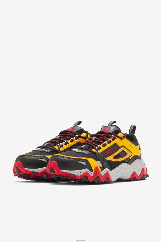 negro/limón/rojo FILA fila oakmont tr hombre negras/limón/rojas 6L8PR2144