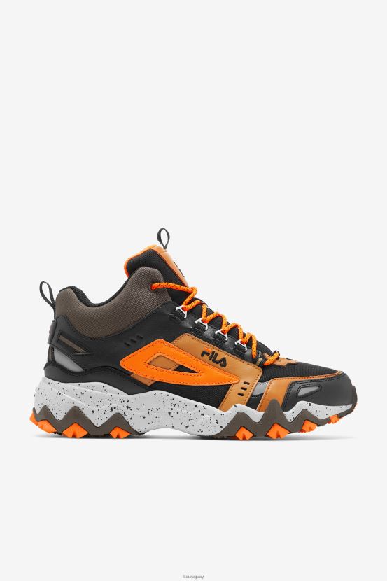 negro/marrón principal/naranja FILA fila oakmont tr mid negro/marrón mayor/naranja 6L8PR263