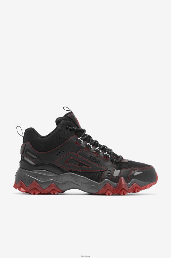 negro/rojo FILA fila oakmont tr mid negro/rojo hombre 6L8PR265