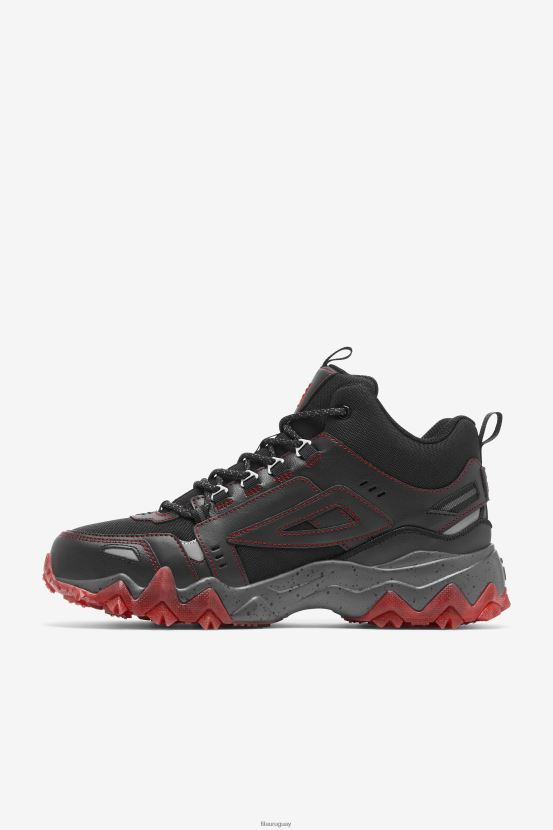 negro/rojo FILA fila oakmont tr mid negro/rojo hombre 6L8PR265