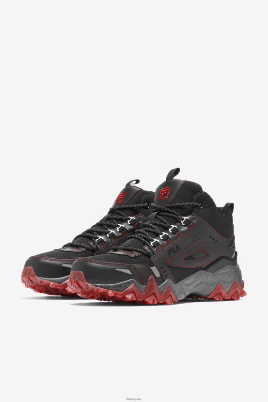 negro/rojo FILA fila oakmont tr mid negro/rojo hombre 6L8PR265