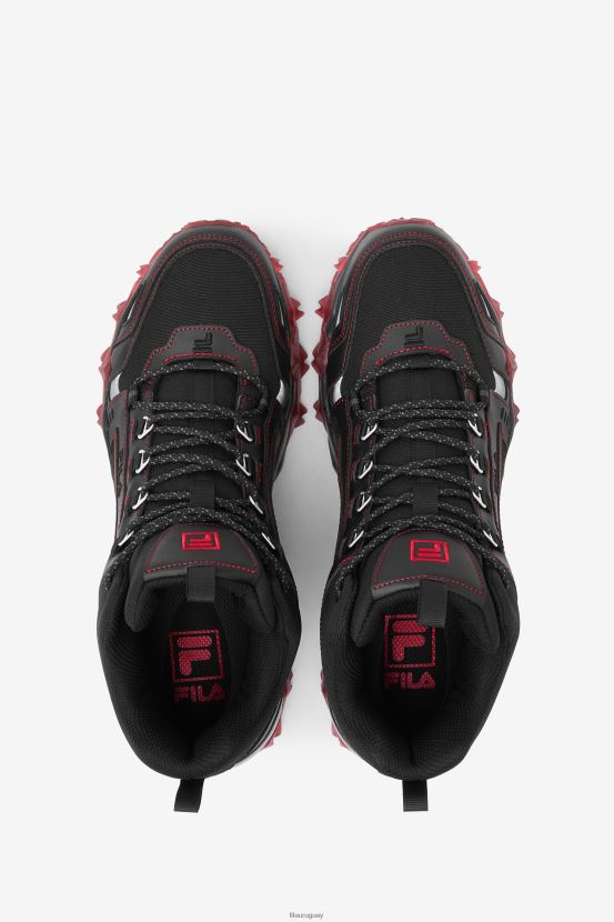 negro/rojo FILA fila oakmont tr mid negro/rojo hombre 6L8PR265