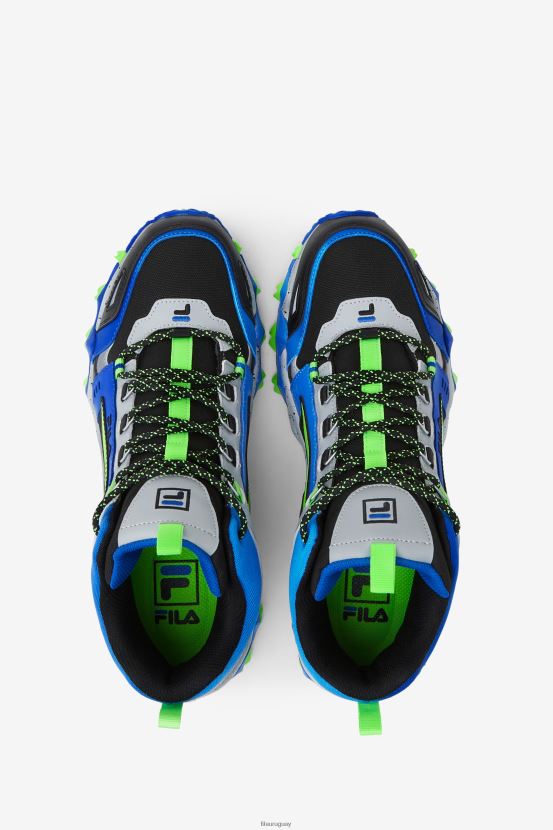 negro/talle alto/azul FILA fila oakmont tr mid negro/altura alta/azul para hombre 6L8PR213