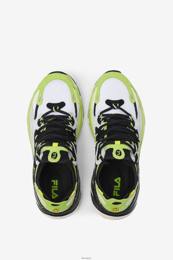 negro/verde vivo/crudo FILA hombre ray tracer evo 2 fila black/sharp green/ecru 6L8PR2134