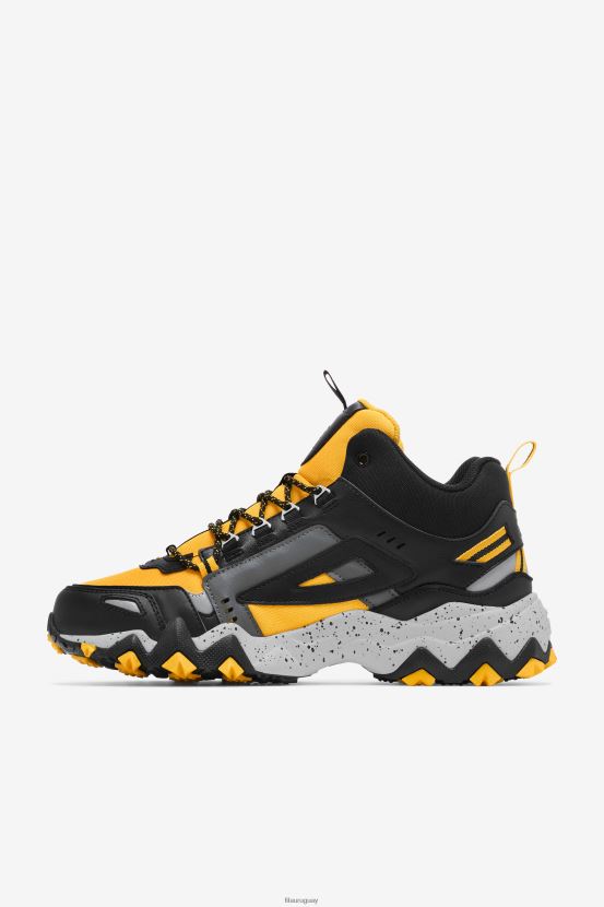 oro/negro/gris glaciar FILA fila oakmont tr mid hombre oro/negro/gris glaciar 6L8PR214
