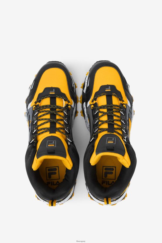 oro/negro/gris glaciar FILA fila oakmont tr mid hombre oro/negro/gris glaciar 6L8PR214