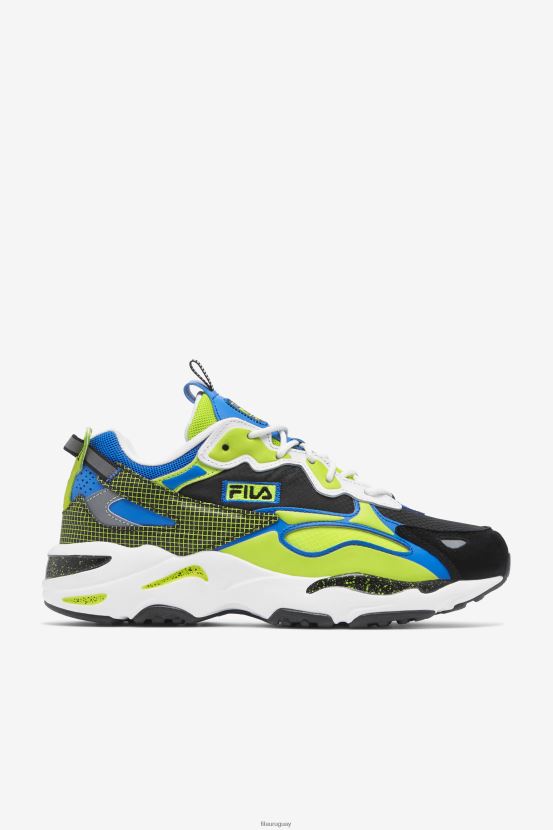 ponche blanco/negro/lima FILA fila white/black/lime punch hombre ray tracer apex 6L8PR216