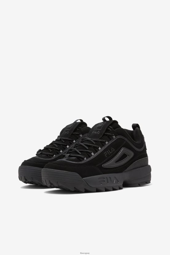 triple negro FILA fila disruptor 2 hombre triple negro 6L8PR2122