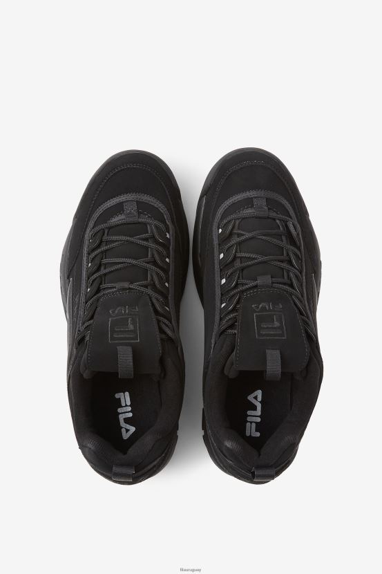 triple negro FILA fila disruptor 2 hombre triple negro 6L8PR2122