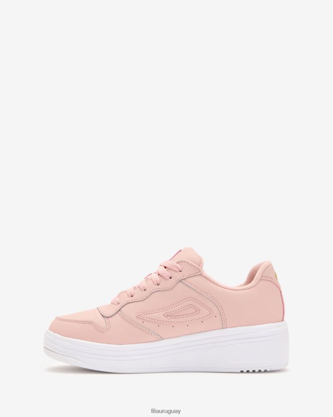 melocotón/oro metálico/blanco FILA fila Peachwhip/metgold/white mujer wx-100 6L8PR22866
