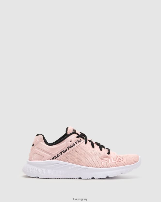 rosa cornejo/negro/blanco FILA pinkdogwood/black/white fila luces para mujer 6L8PR22793