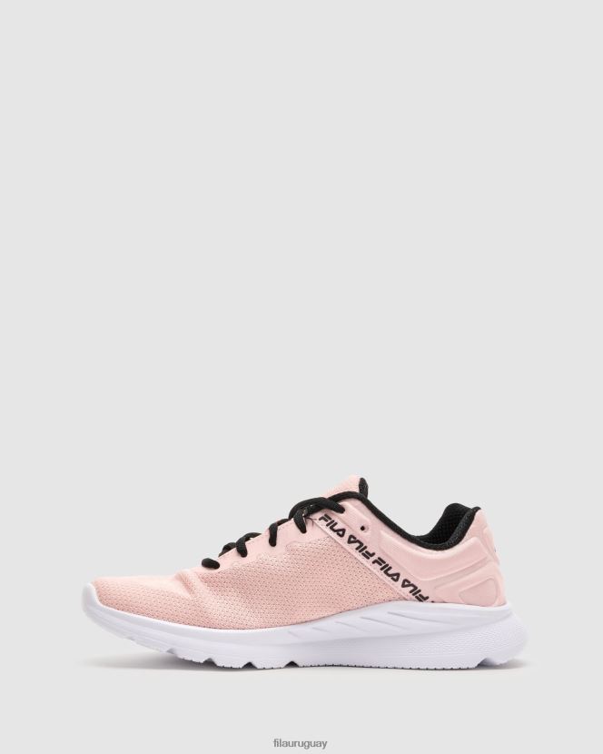 rosa cornejo/negro/blanco FILA pinkdogwood/black/white fila luces para mujer 6L8PR22793