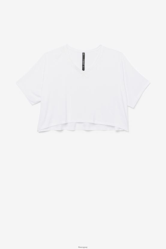 blanco FILA fila top corto blanco fi-lux hi-low 6L8PR21918