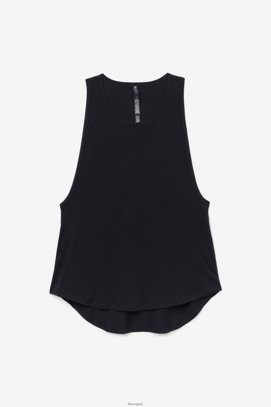 negro FILA camiseta sin mangas larga fi-lux fila negro 6L8PR21904