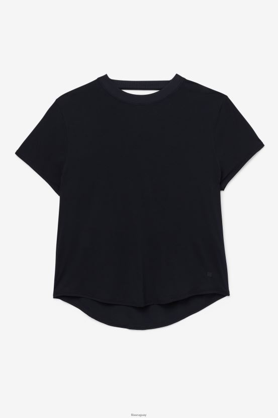negro FILA fila fi-lux camiseta negra manga corta 6L8PR21899